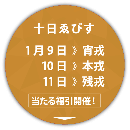 当たる福引開催